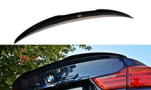 Laden Sie das Bild in den Galerie-Viewer, Maxton Design Spoiler CAP passend für BMW 4er F32 M-Performance schwarz Hochglanz