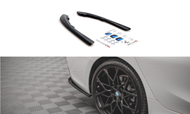 Maxton Design Heck Ansatz Flaps Diffusor für BMW 3er G20 / G21 schwarz Hochglanz