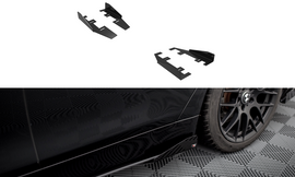 Maxton Design Side Flaps BMW 4er Gran Coupe F36 schwarz Hochglanz