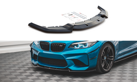 Maxton Design Front Ansatz V.2 für BMW M2 F87 schwarz Hochglanz