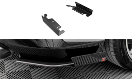 Maxton Design Hintere Seiten Flaps für BMW 2 Coupe M240i G42 schwarz Hochglanz