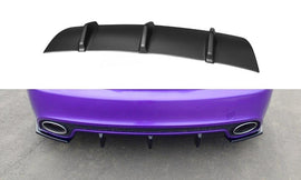 Maxton Design Diffusor Heck Ansatz passend für Audi RS5 Mk1 8T Facelift schwarz Hochglanz