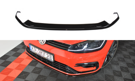 Maxton Design Front Ansatz passend für V.7 VW GOLF 7 R FACELIFT  schwarz Hochglanz
