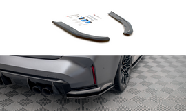 Maxton Design Heck Ansatz Flaps Diffusor V.1 für BMW M3 G80 schwarz Hochglanz
