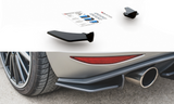 Maxton Design Robuster Racing Heck Ansatz Flaps Diffusor passend für L + R V.1 VW Golf 7 GTI
