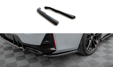 Laden Sie das Bild in den Galerie-Viewer, Maxton Design Heck Ansatz Flaps Diffusor für BMW M340i G20 / G21 Facelift schwarz Hochglanz