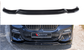 Maxton Design Front Ansatz passend für  BMW X4 M-Paket G02 schwarz Hochglanz