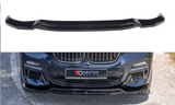 Maxton Design Front Ansatz passend für  BMW X4 M-Paket G02 schwarz Hochglanz