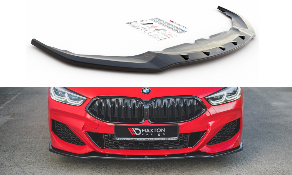 Maxton Design Front Ansatz passend für V.1 Bmw M850i G15 schwarz Hochglanz