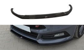 Maxton Design Front Ansatz passend für V.2 Ford Focus ST Mk3 FL schwarz Hochglanz