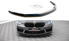 Laden Sie das Bild in den Galerie-Viewer, Maxton Design Front Ansatz V.3 für BMW M5 F90 Facelift schwarz Hochglanz