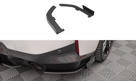 Maxton Design Street Pro Heck Ansatz Flaps Diffusor +Flaps für BMW 2 Coupe M-Paket G42 schwarz Hochglanz