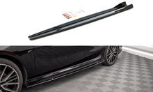 Laden Sie das Bild in den Galerie-Viewer, Maxton Design Seitenschweller Ansatz für V.2 für BMW 2 Gran Coupe M-Paket / M235i F44 schwarz Hochglanz