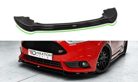 Maxton Design Front Ansatz passend für V.3 Ford Fiesta ST Mk7 FL schwarz Hochglanz
