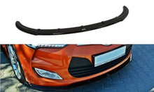Laden Sie das Bild in den Galerie-Viewer, Maxton Design Front Ansatz passend für Hyundai Veloster schwarz Hochglanz