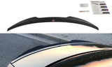 Maxton Design Spoiler CAP passend für Audi S4 B8 FL Limousine schwarz Hochglanz