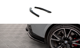 Maxton Design Heck Ansatz Flaps Diffusor V.2 für BMW 2 Coupe M240i G42 schwarz Hochglanz
