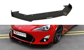 Maxton Design Racing Front Ansatz passend für passend für TOYOTA GT86 mit Wings