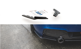 Maxton Design Robuste Racing Heck Ansatz Flaps Diffusor für BMW M135i F20