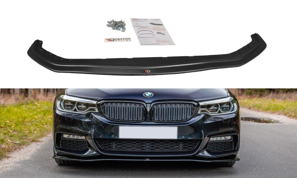 Maxton Design Front Ansatz passend für V.2 BMW 5er G30/ G31 M-Paket schwarz Hochglanz