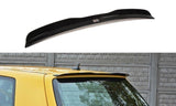 Maxton Design Spoiler CAP passend für VW GOLF 4 schwarz Hochglanz
