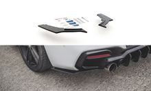 Laden Sie das Bild in den Galerie-Viewer, Maxton Design Robuste Racing Heck Ansatz Flaps Diffusor V.3 für BMW 1er F20 M140i