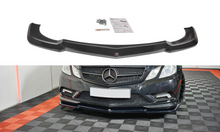 Laden Sie das Bild in den Galerie-Viewer, Maxton Design Front Ansatz passend für  Mercedes-Benz E-Klasse W207 Coupe AMG-Line schwarz Hochglanz