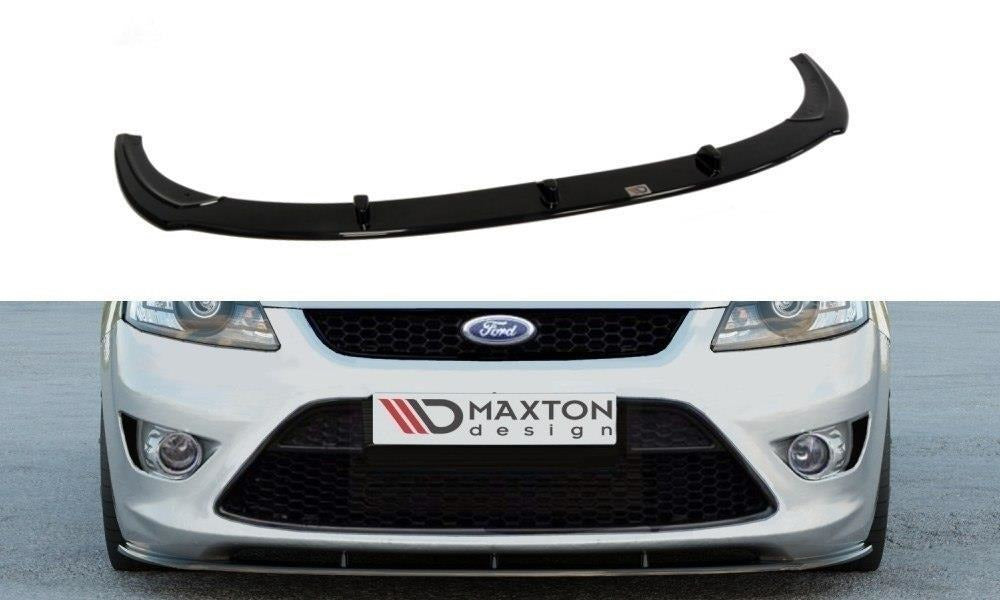 Maxton Design Front Ansatz passend für Ford Focus ST Mk2 FL schwarz Hochglanz