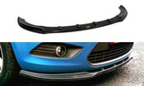 Maxton Design Front Ansatz passend für FORD FOCUS II Facelift schwarz Hochglanz