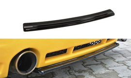 Maxton Design Mittlerer Diffusor Heck Ansatz passend für VW GOLF 4 R32 schwarz Hochglanz