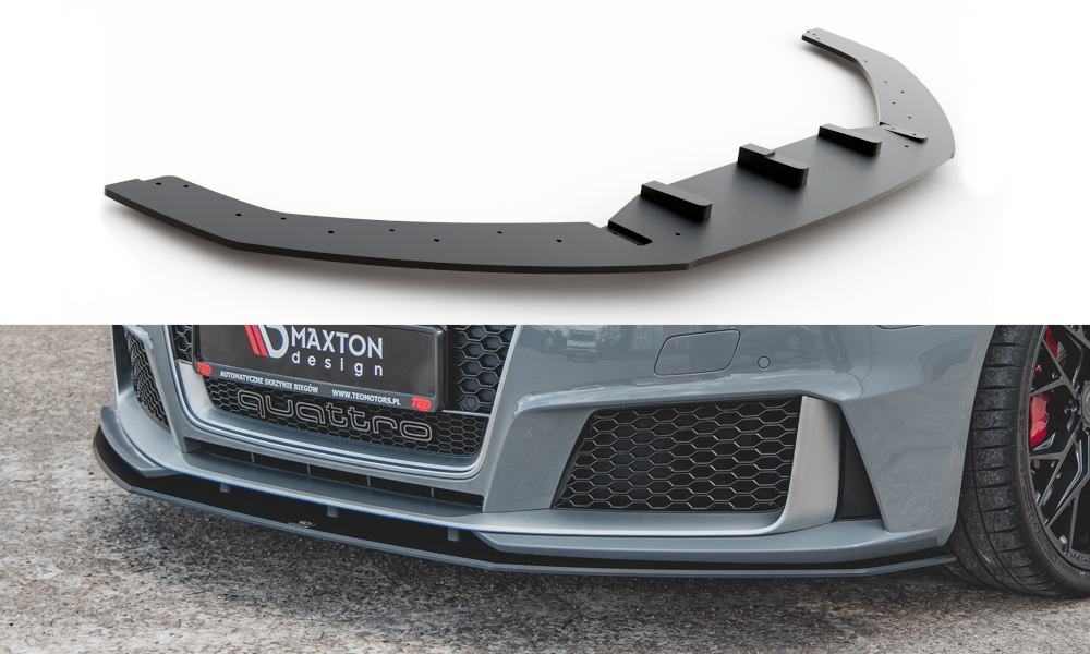 Maxton Design Robuste Racing Splitter Audi RS3 8V Sportback