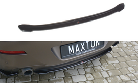 Maxton Design Mittlerer Diffusor Heck Ansatz passend für BMW 6er GRAN COUPE schwarz Hochglanz