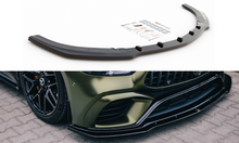 Laden Sie das Bild in den Galerie-Viewer, Maxton Design Front Ansatz passend für V.2 Mercedes-AMG GT 63S 4 Türer Coupe schwarz Hochglanz