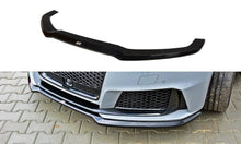 Laden Sie das Bild in den Galerie-Viewer, Maxton Design Front Ansatz passend für V.1 Audi RS3 8V Sportback schwarz Hochglanz