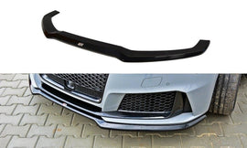Maxton Design Front Ansatz passend für V.1 Audi RS3 8V Sportback schwarz Hochglanz