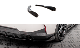 Maxton Design Heck Ansatz Flaps Diffusor V.1 für BMW 2 Coupe M-Paket G42 schwarz Hochglanz