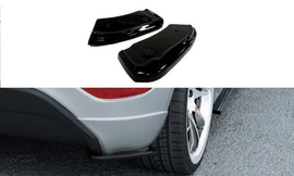 Maxton Design Heck Ansatz Flaps Diffusor passend für FORD FIESTA MK7 ST / STLINE / ZETEC S schwarz Hochglanz