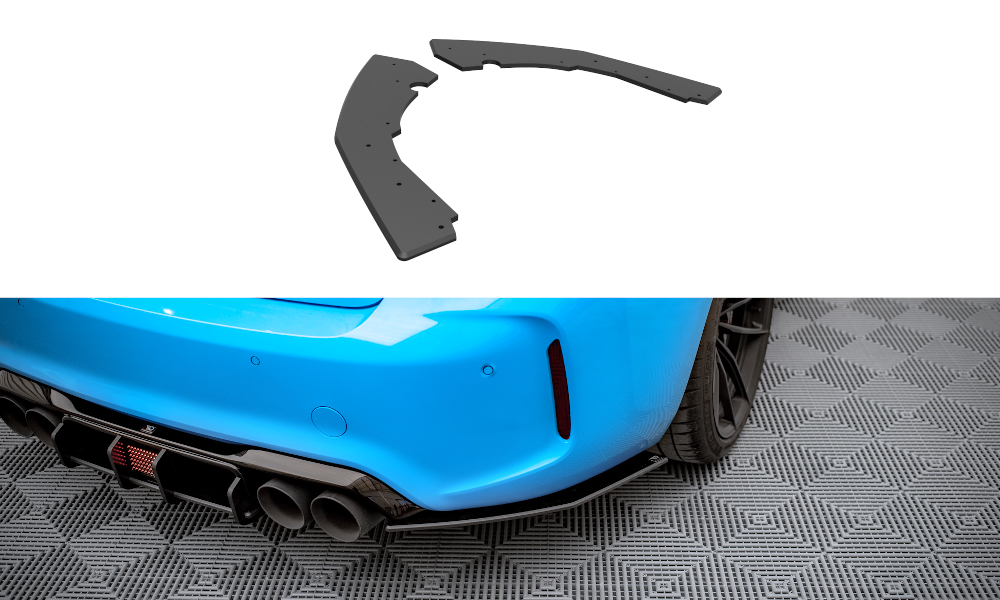 Maxton Design Street Pro Heck Ansatz Flaps Diffusor für BMW M2 F87