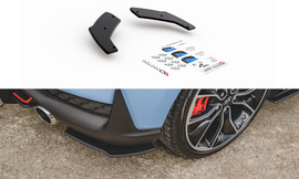 Maxton Design Robuster Racing Heck Ansatz Flaps Diffusor passend für Hyundai I30 N Mk3 Hatchback