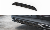 Maxton Design Diffusor Heck Ansatz passend für Mercedes-Benz CLS AMG-Line C257 schwarz Hochglanz