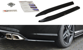 Maxton Design Heck Ansatz Flaps Diffusor passend für Mercedes E63 AMG W212  schwarz Hochglanz