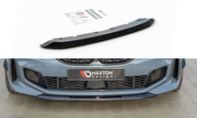 Laden Sie das Bild in den Galerie-Viewer, Maxton Design Front Ansatz passend für V.2 BMW 1er F40 M-Paket/ M135i  schwarz Hochglanz