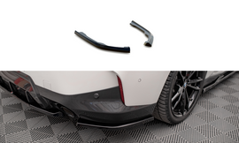 Maxton Design Heck Ansatz Flaps Diffusor V.2 für BMW 2 Coupe M-Paket G42 schwarz Hochglanz