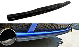 Maxton Design Mittlerer Diffusor Heck Ansatz passend für AUDI RS6 C5 AVANT schwarz Hochglanz