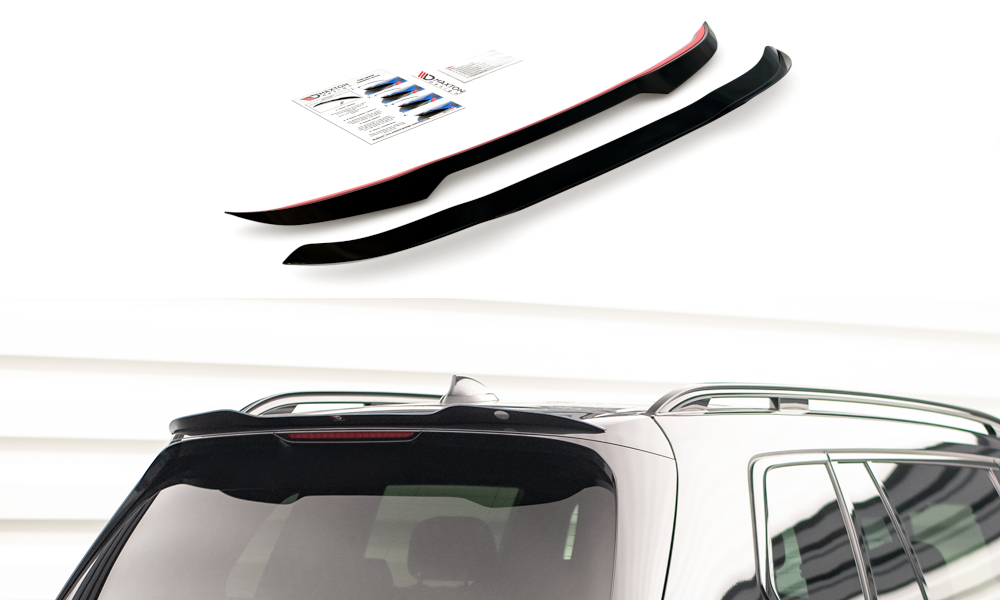 Maxton Design Spoiler CAP für BMW X7 M G07 schwarz Hochglanz