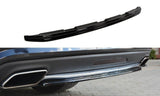 Maxton Design Mittlerer Diffusor Heck Ansatz passend für MERCEDES CLS C218  AMG LINE schwarz Hochglanz