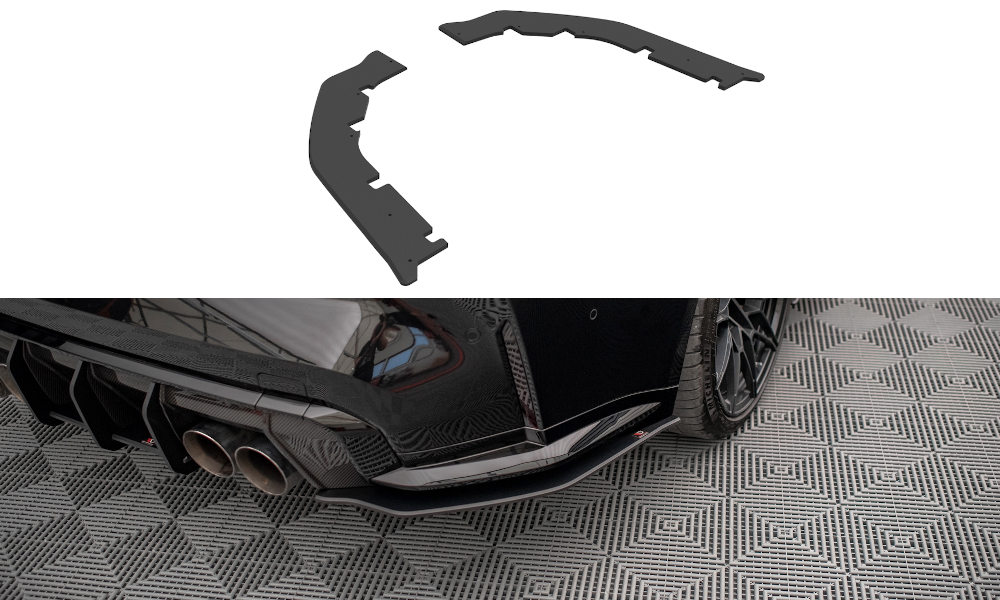 Maxton Design Street Pro Heck Ansatz Flaps Diffusor für BMW M4 G82