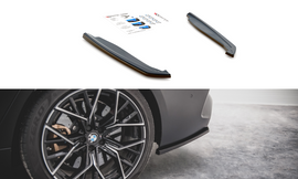 Maxton Design Heck Ansatz Flaps Diffusor V.2 für BMW M8 Gran Coupe F93 schwarz Hochglanz