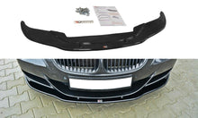 Laden Sie das Bild in den Galerie-Viewer, Maxton Design Front Ansatz passend für V.2 BMW M6 E63 schwarz Hochglanz