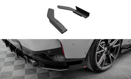 Maxton Design Street Pro Heck Ansatz Flaps Diffusor +Flaps für BMW 2 Coupe M240i G42 schwarz Hochglanz